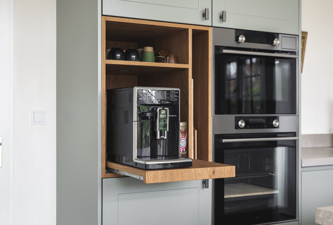 Uitschuifbare koffienis De Keukenmakery